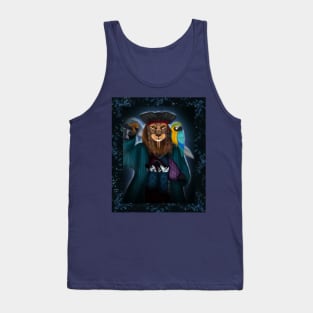 Lion pirate of the jungle Tank Top